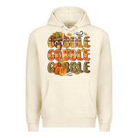 Sandshell Gobble gobble turkey Thanksgiving Premium Hoodie - NancyCooperArtShop
