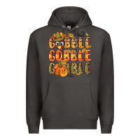 Smoke Gobble gobble turkey Thanksgiving Premium Hoodie - NancyCooperArtShop