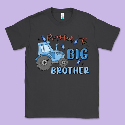 Promoted To Big Brother Classic Tee Designed By Maliassmallbusiness