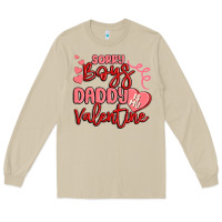 Mushroom sorry boys daddy is my valentine Long Sleeve Tee - MaliasSmallBusiness