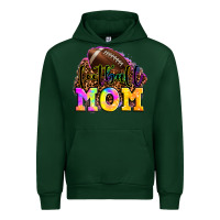 Forest Green football mom Urban Hoodie - OliviaCreatesArt