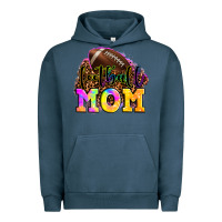 Pigment Midnight Navy football mom Urban Hoodie - OliviaCreatesArt