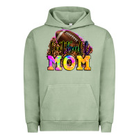 Pigment Oil Green football mom Urban Hoodie - OliviaCreatesArt