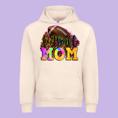 Football Mom Urban Hoodie Designed By Oliviacreatesart