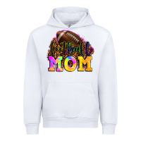 White football mom Urban Hoodie - OliviaCreatesArt