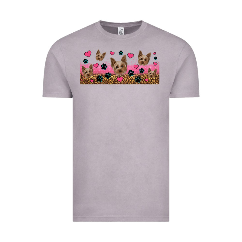 Yorkie Dogs Vintage Tee by Jasminsmagicworld | Teevron