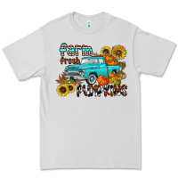 Dove Grey farm fresh pumpkin Premium Tee - CowhideDigitalArt