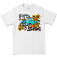 White farm fresh pumpkin Premium Tee - CowhideDigitalArt