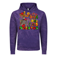 Cloud Purple dia de los muertos Vintage Hoodie - AdoDesignShop
