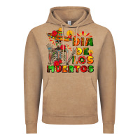 Vintage Coffee dia de los muertos Vintage Hoodie - AdoDesignShop