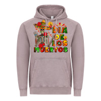 Vintage Zinc dia de los muertos Vintage Hoodie - AdoDesignShop
