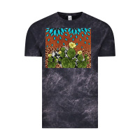 Cloud Black cactus gemstone Vintage Tee - AdoDesignShop