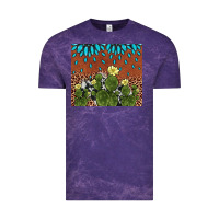 Cloud Purple cactus gemstone Vintage Tee - AdoDesignShop