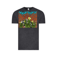 Vintage Black cactus gemstone Vintage Tee - AdoDesignShop
