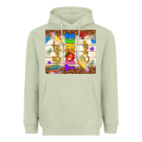 Matcha best teacher ever Heavyweight Hoodie - NancyCooperArtShop