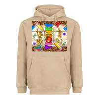 Mushroom best teacher ever Heavyweight Hoodie - NancyCooperArtShop