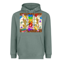 Sage best teacher ever Heavyweight Hoodie - NancyCooperArtShop