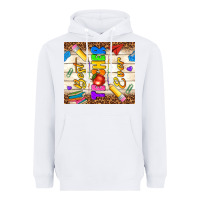 White best teacher ever Heavyweight Hoodie - NancyCooperArtShop