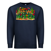 Navy New Mexico Premium Sweatshirt - texasbilliewilder
