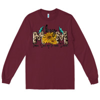 Burgundy boy mom from son up to sun down Long Sleeve Tee - MaliasSmallBusiness