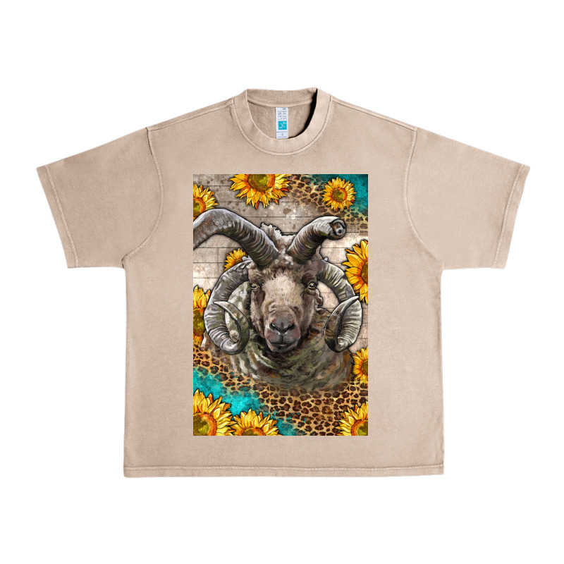 Western Navajo Churro Sheep Urban Heavy Tee by LillyAllenDesigns | Teevron
