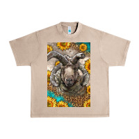 French Oak Western Navajo Churro Sheep Urban Heavy Tee - LillyAllenDesigns