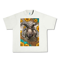 Pistachio Western Navajo Churro Sheep Urban Heavy Tee - LillyAllenDesigns
