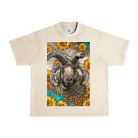 Sandshell Western Navajo Churro Sheep Urban Heavy Tee - LillyAllenDesigns