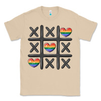 Mushroom pride tic tac toe Classic Tee - MaliasSmallBusiness