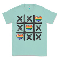 Seafoam pride tic tac toe Classic Tee - MaliasSmallBusiness