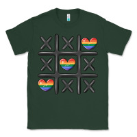Sports Green pride tic tac toe Classic Tee - MaliasSmallBusiness