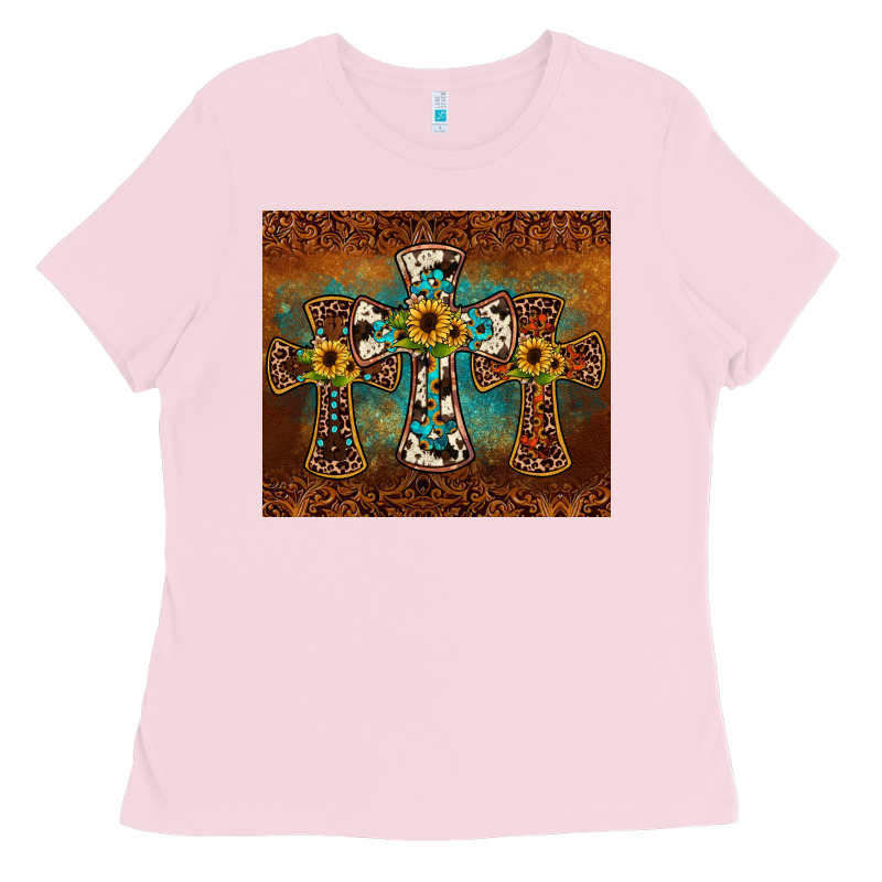 Cross Tumbler Ladies Tee by JahusDesignShop | Teevron