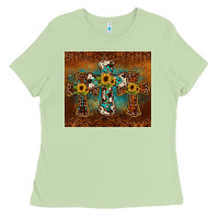 Matcha cross tumbler Ladies Tee - JahusDesignShop