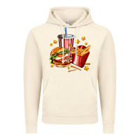 Vintage Artic hamburger potatoes and coke Vintage Hoodie - AdoDesignShop