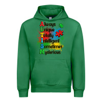 Emerald always unique autism Urban Hoodie - OliviaCreatesArt