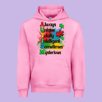 Always Unique Autism Urban Hoodie Designed By Oliviacreatesart