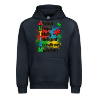Navy always unique autism Urban Hoodie - OliviaCreatesArt