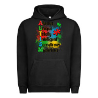 Pigment Black always unique autism Urban Hoodie - OliviaCreatesArt