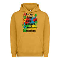 Pigment Peanut Butter always unique autism Urban Hoodie - OliviaCreatesArt