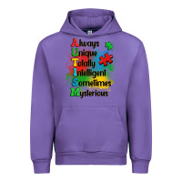 Tulip always unique autism Urban Hoodie - OliviaCreatesArt