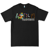 Black autism awareness Premium Tee - SublimationCraftShop