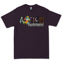 Plum autism awareness Premium Tee - SublimationCraftShop