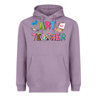 Lavender art teacher Heavyweight Hoodie - NancyCooperArtShop