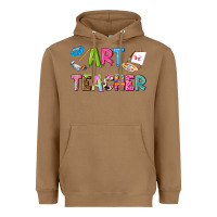 Toasted Coconut art teacher Heavyweight Hoodie - NancyCooperArtShop