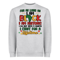 Heather Grey black history month malia Heavyweight Sweatshirt - MaliasSmallBusiness