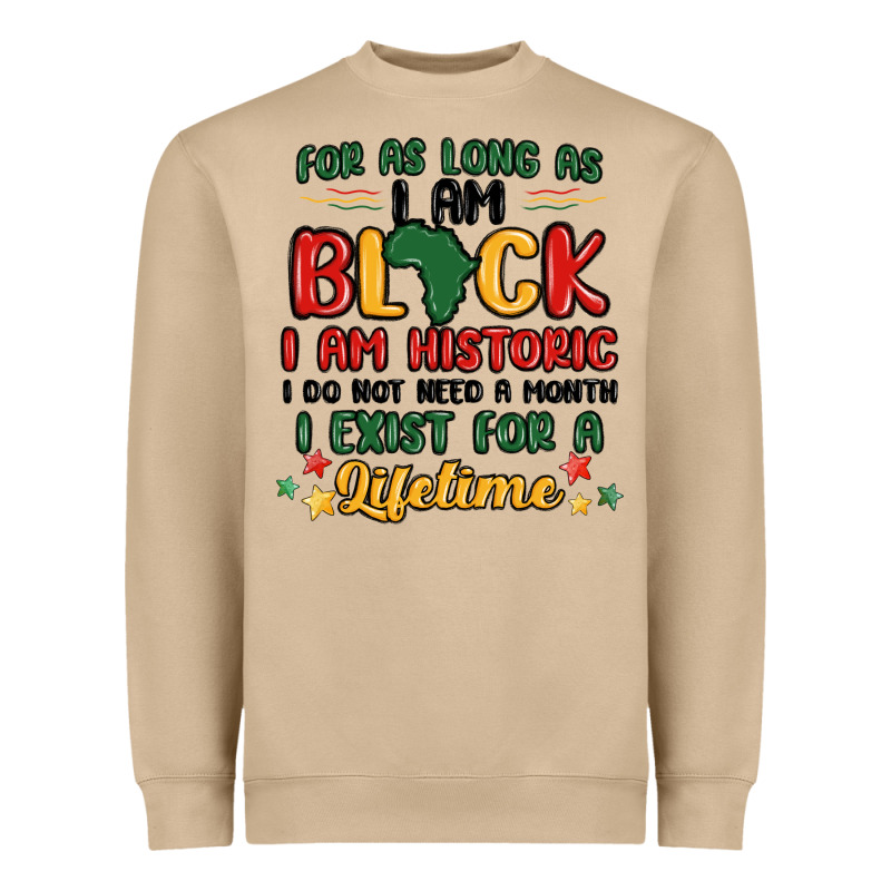 Black History Month Malia Heavyweight Sweatshirt by MaliasSmallBusiness | Teevron