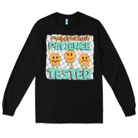 Black professional patience Long Sleeve Tee - MaliasSmallBusiness