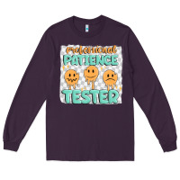 Plum professional patience Long Sleeve Tee - MaliasSmallBusiness