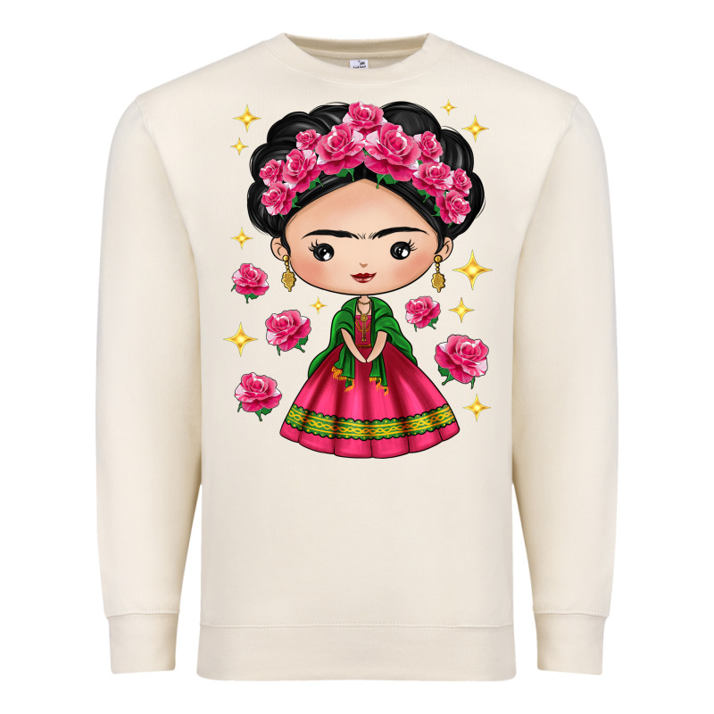 Mexican Girl Premium Sweatshirt by texasbilliewilder | Teevron