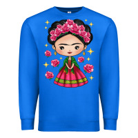 True Royal Mexican Girl Premium Sweatshirt - texasbilliewilder